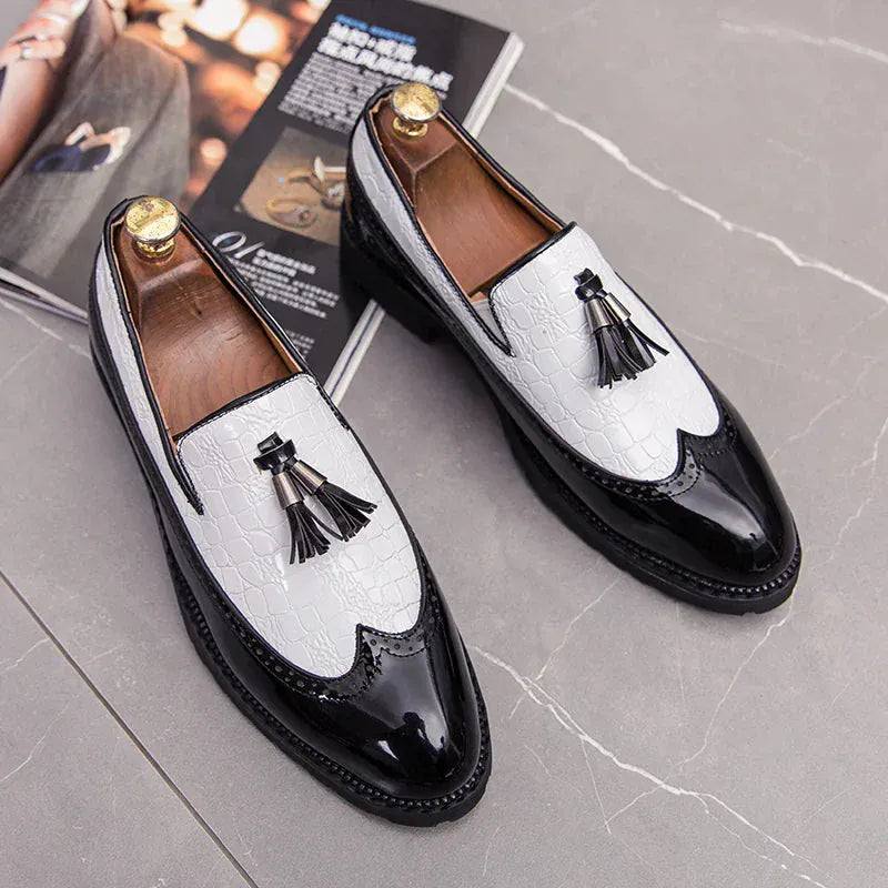 Office Shoes for Men | Classic Leather Dress Shoes Oxfords Derbies Monk Straps for Business Formal Smart-Casual - BLAKESTORE-NG