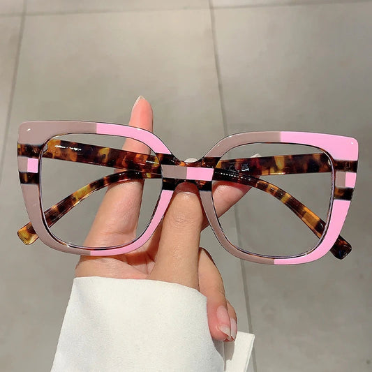 Oversized Square Eyeglasses Frames. - Maison Novaire