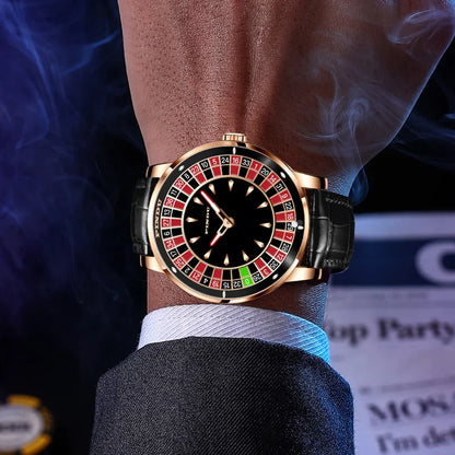 PINDU P6616 Roulette NH35 Automatic Watch | Arabic Numerals - Maison Novaire