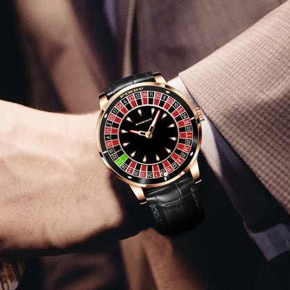 PINDU P6616 Roulette NH35 Automatic Watch | Arabic Numerals - Maison Novaire