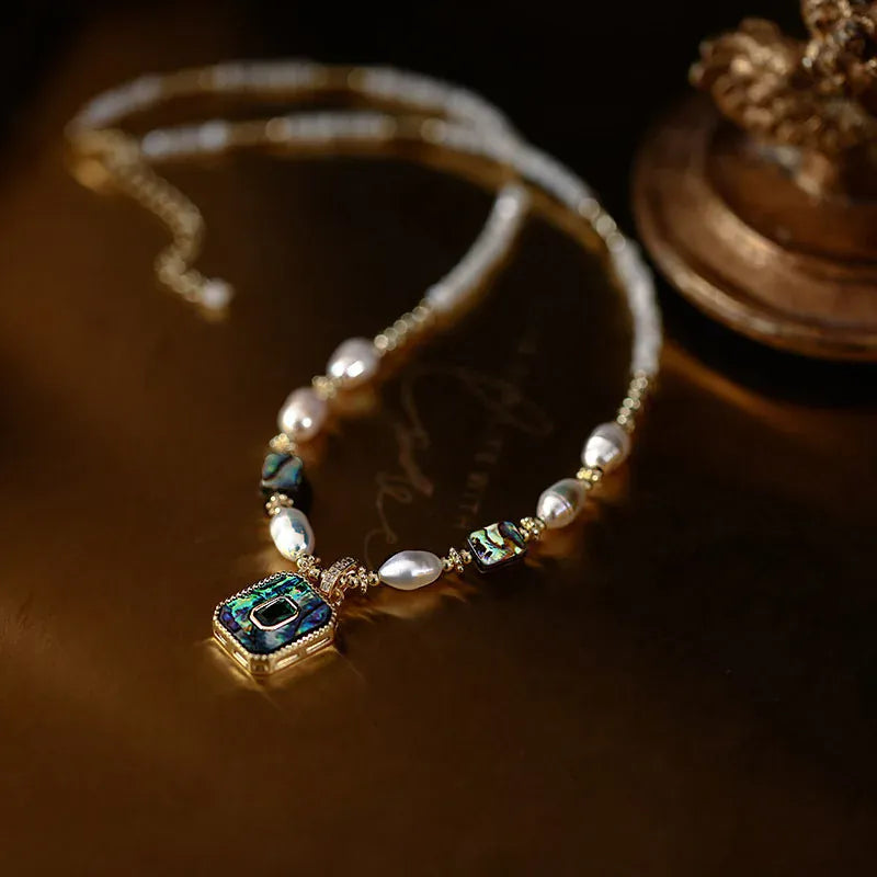 Pearl Pendant Necklace. - Maison Novaire