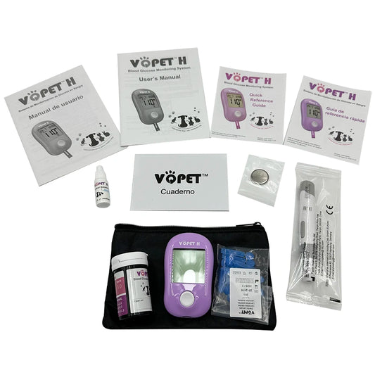 PetGlucoCare Monitor: Accurate Blood Sugar Testing for Cats & Dogs - BLAKESTORE-NG