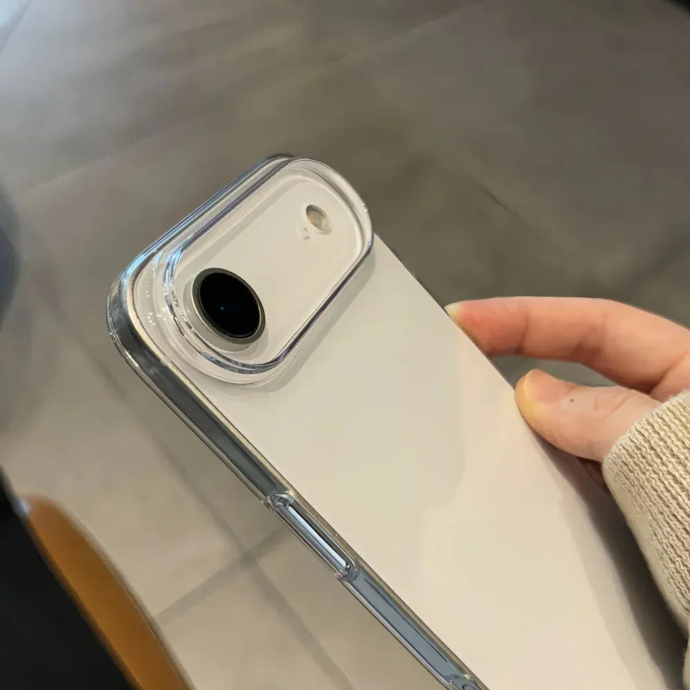 Plain Color HD Transparent Case For iPhone 17. - Maison Novaire #