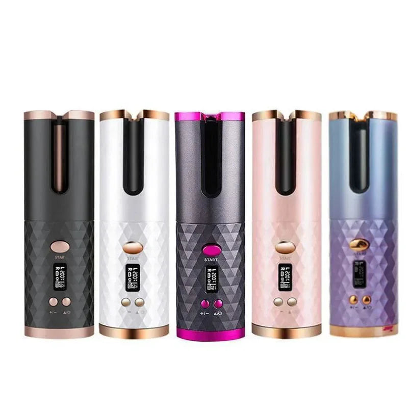 Portable Automatic Charging Hair Curler. - Maison Novaire #