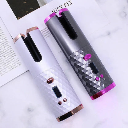 Portable Automatic Charging Hair Curler. - Maison Novaire #