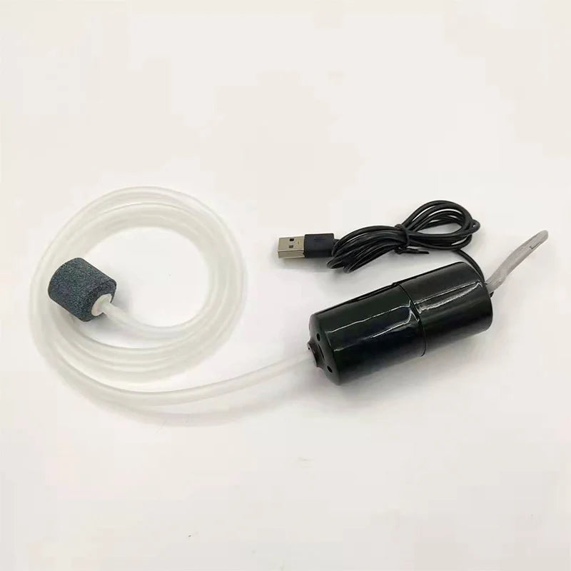 Portable USB Aquarium Air Pump - Maison Novaire #