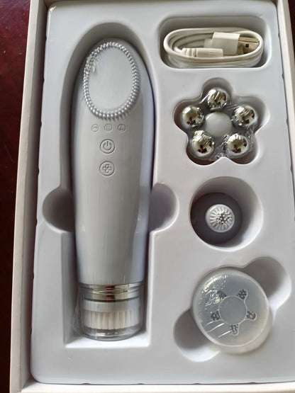Premium Stainless Steel Face & Neck Roller Massager - Maison Novaire #