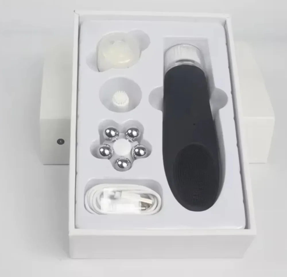 Premium Stainless Steel Face & Neck Roller Massager - Maison Novaire #