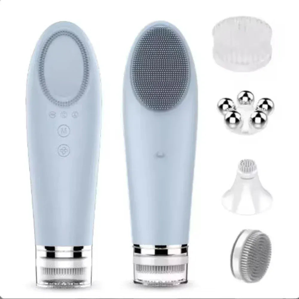 Premium Stainless Steel Face & Neck Roller Massager - Maison Novaire #