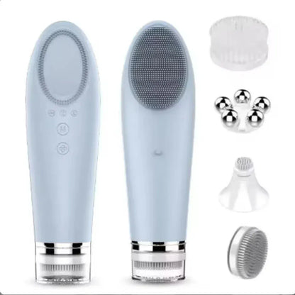 Premium Stainless Steel Face & Neck Roller Massager - Maison Novaire #