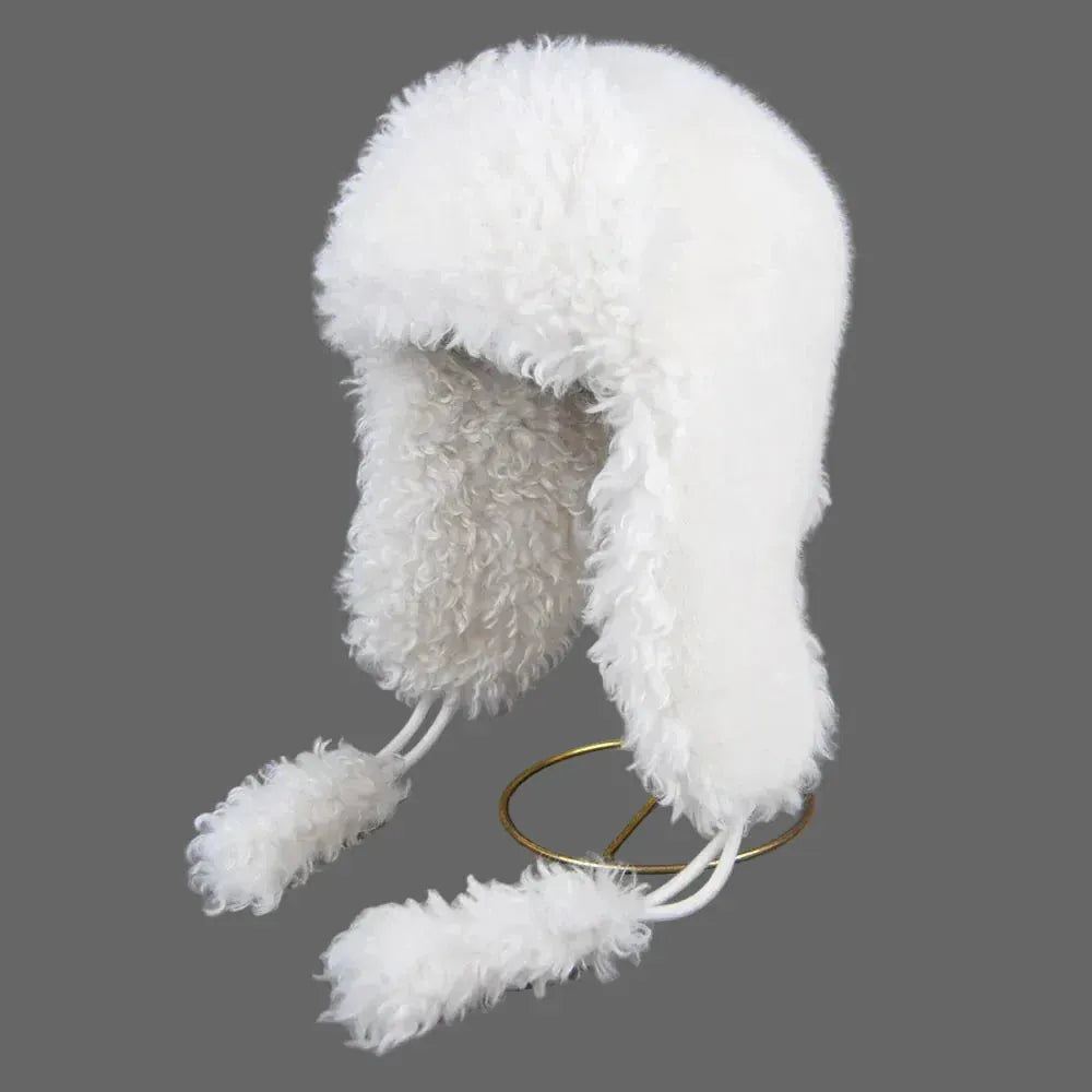 Real Fur Wool Ushanka Hat - Maison Novaire #
