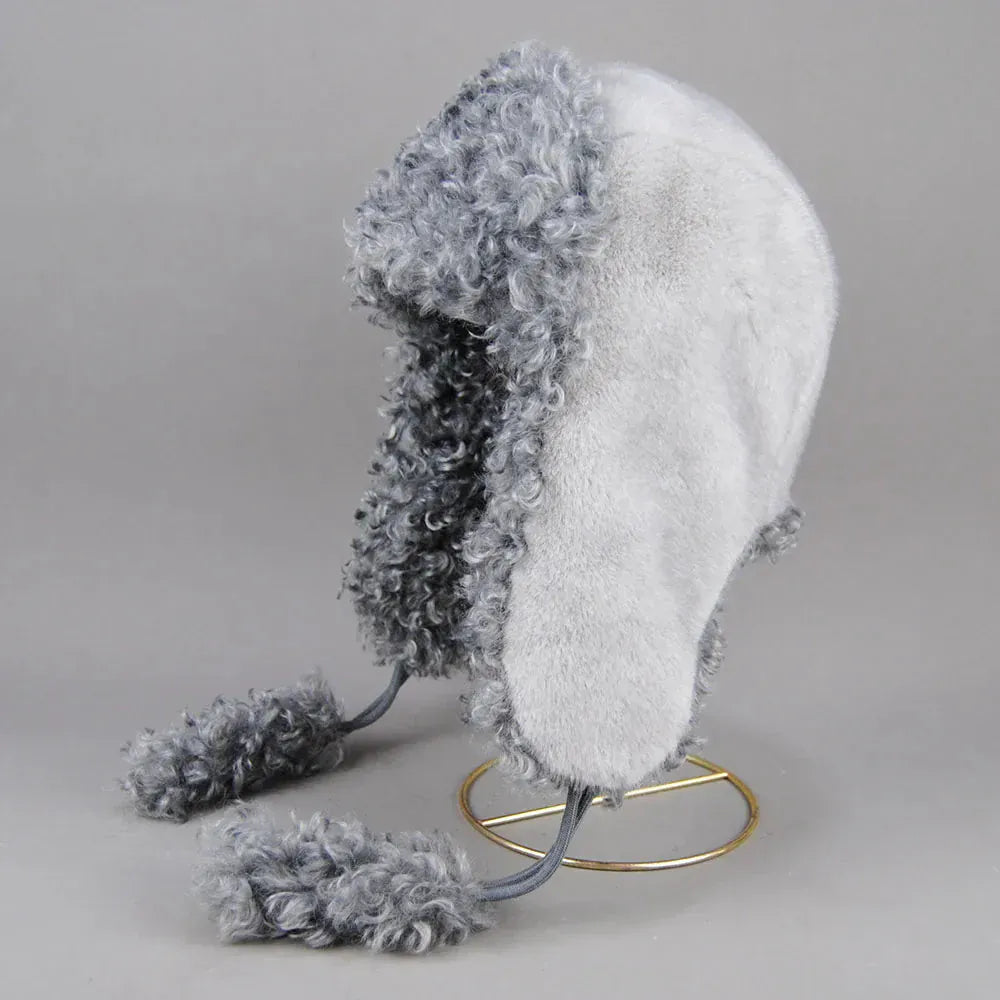 Real Fur Wool Ushanka Hat - Maison Novaire #