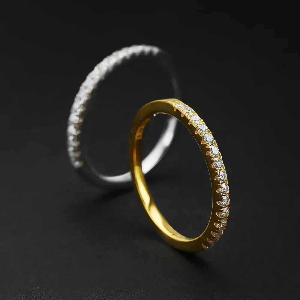 Real Moissanite Diamond Stackable Rings for Women. - BLAKESTORE-NG