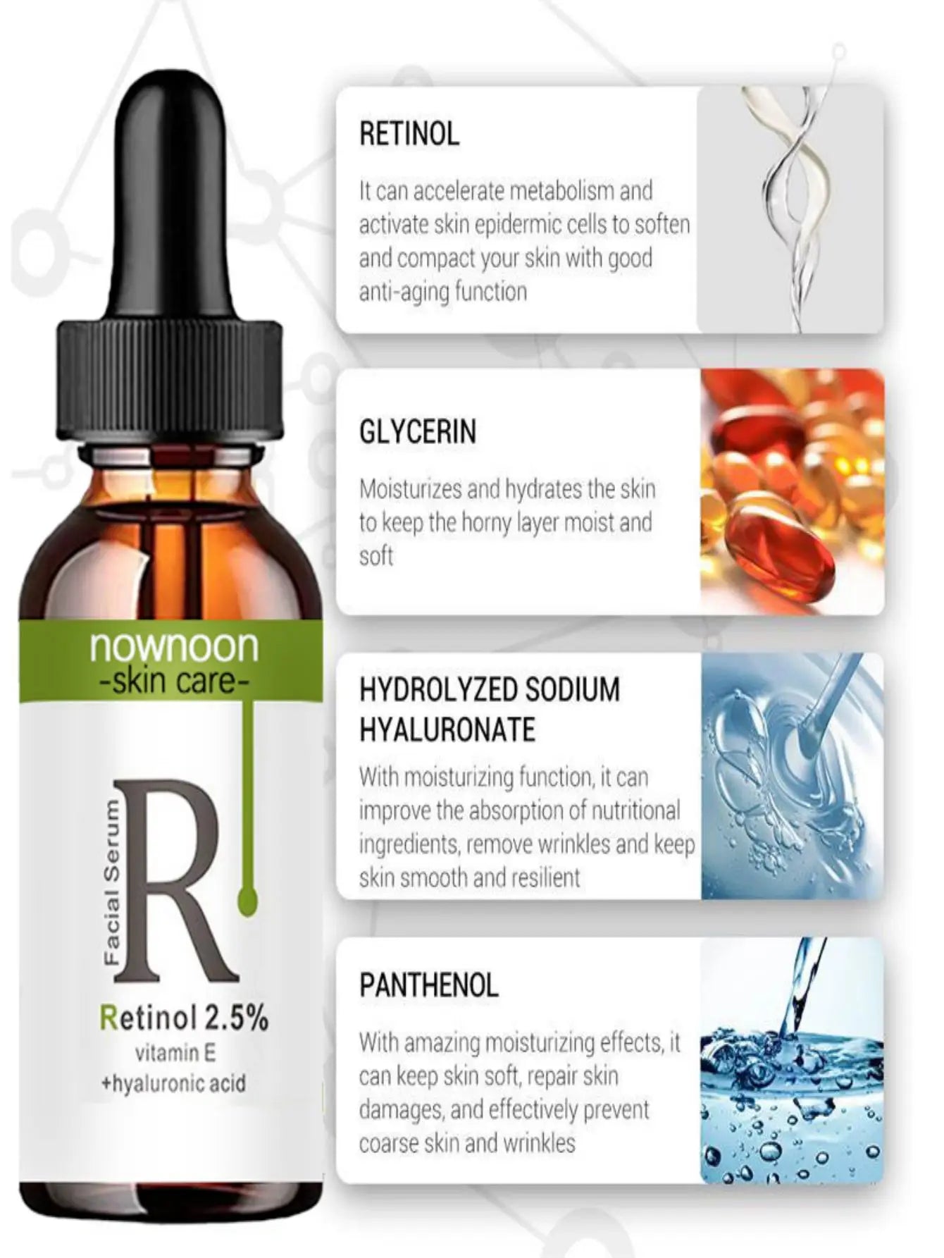 Retinol Anti Wrinkle Dark Spot Removal. - Maison Novaire #
