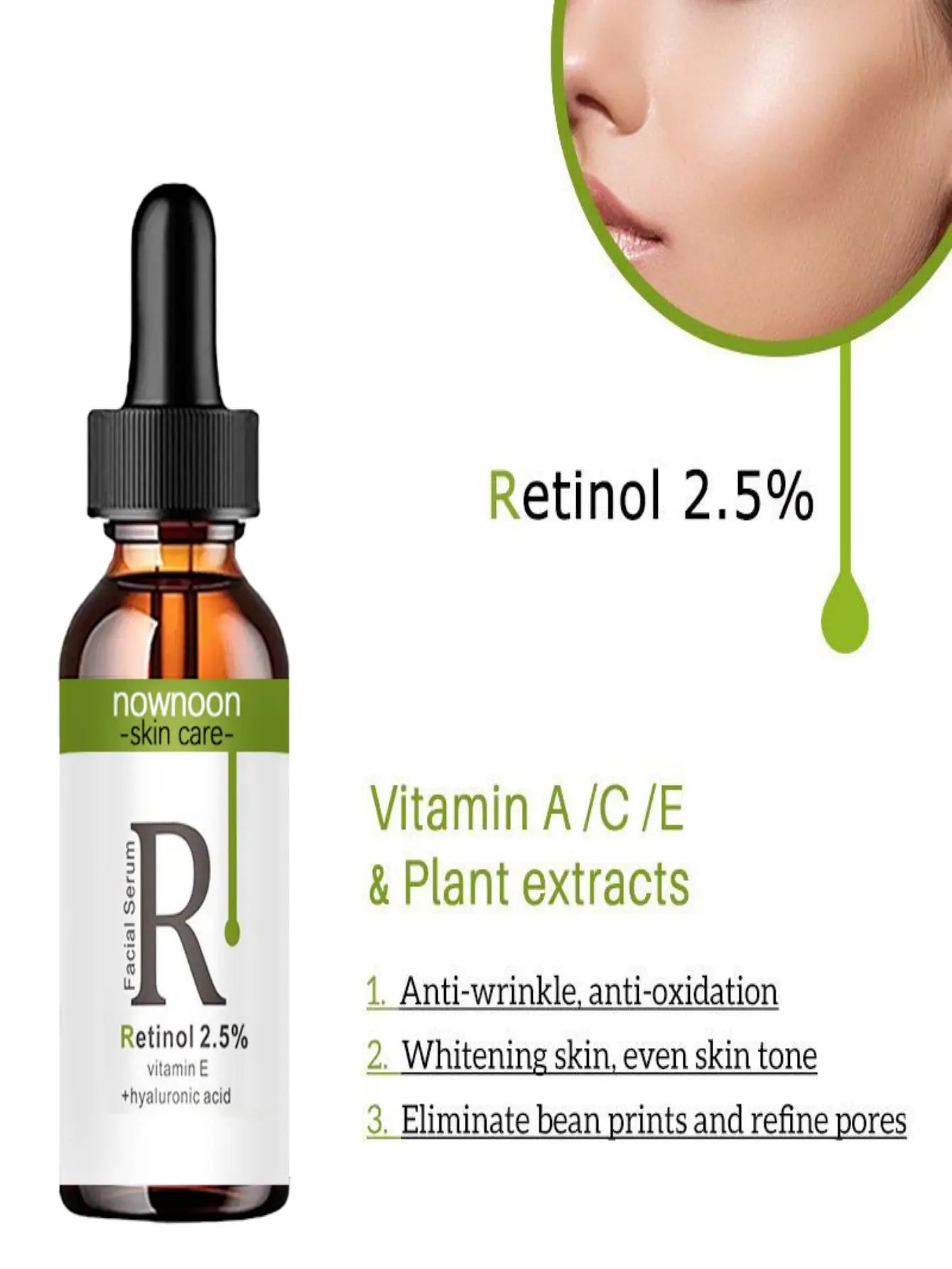 Retinol Anti Wrinkle Dark Spot Removal. - Maison Novaire #