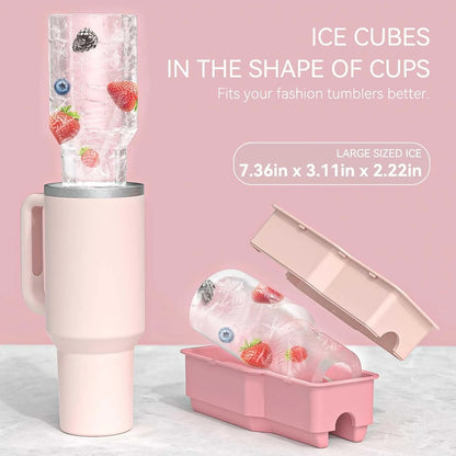 Reusable 40oz Stanley Ice Mold with Lid. - Maison Novaire #