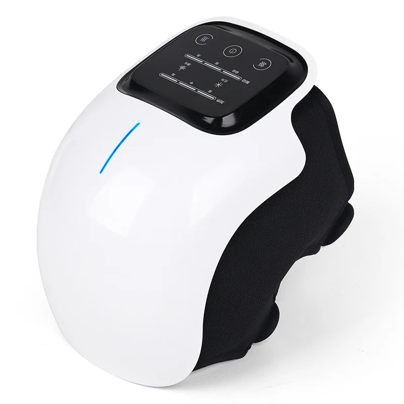 Knee Massager with LED Display. Heat and Kneading for Pain Relief. Rechargeable with Infrared Heated Vibration Tool. Arthritis Massagers