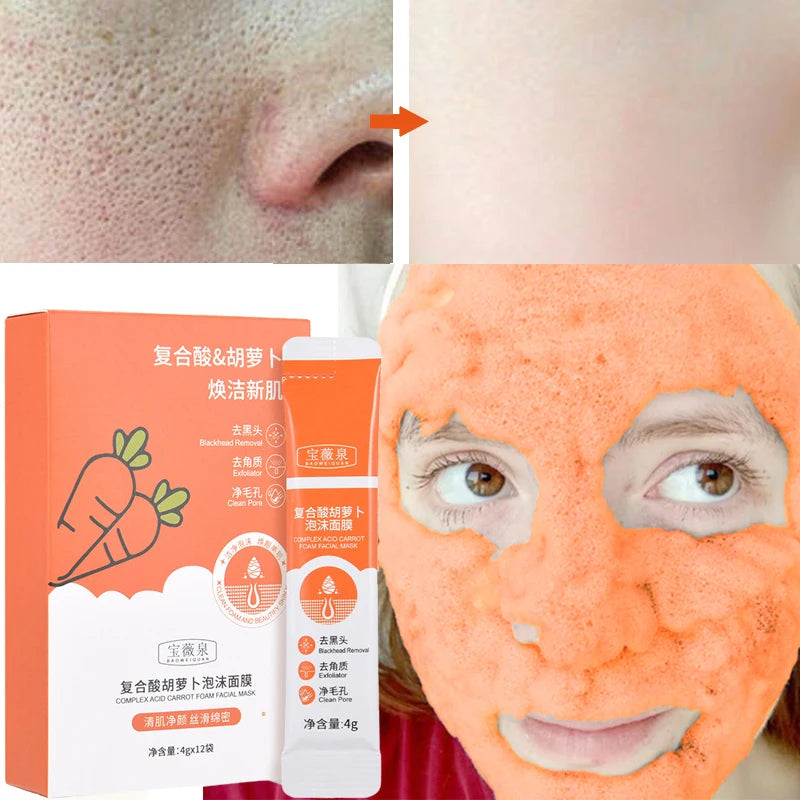 Bubble Mask Face Cleaning for Acne Treatment