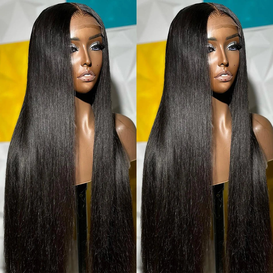 Bone Straight 13x4 Transparent HD 180 Density Brazilian Hair.