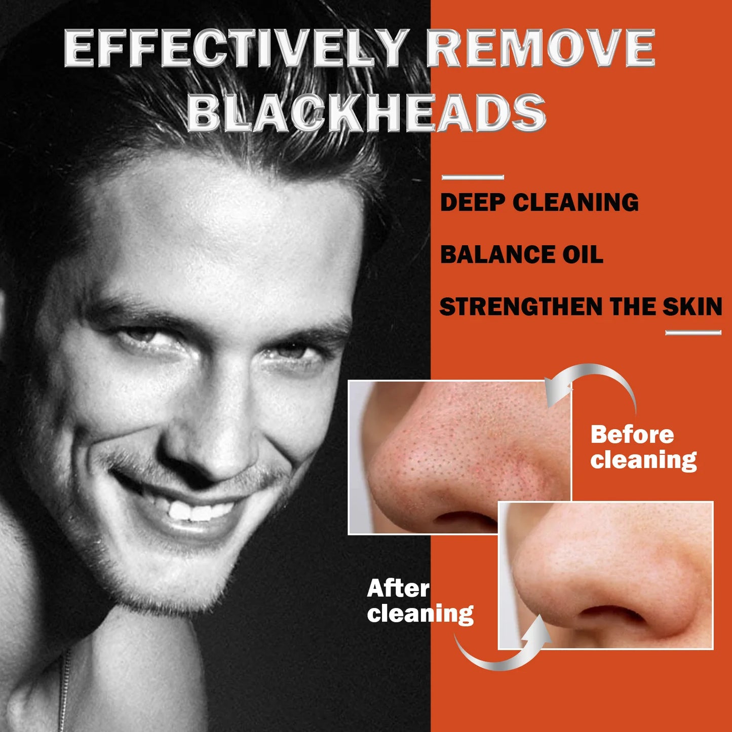 Men’s Nasal Strip for Blackhead Removal