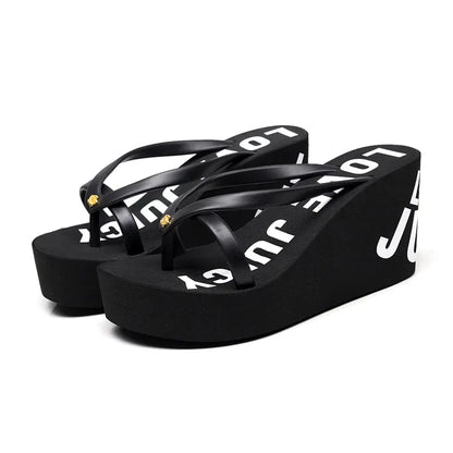 Women’s Summer Wedge Slippers
