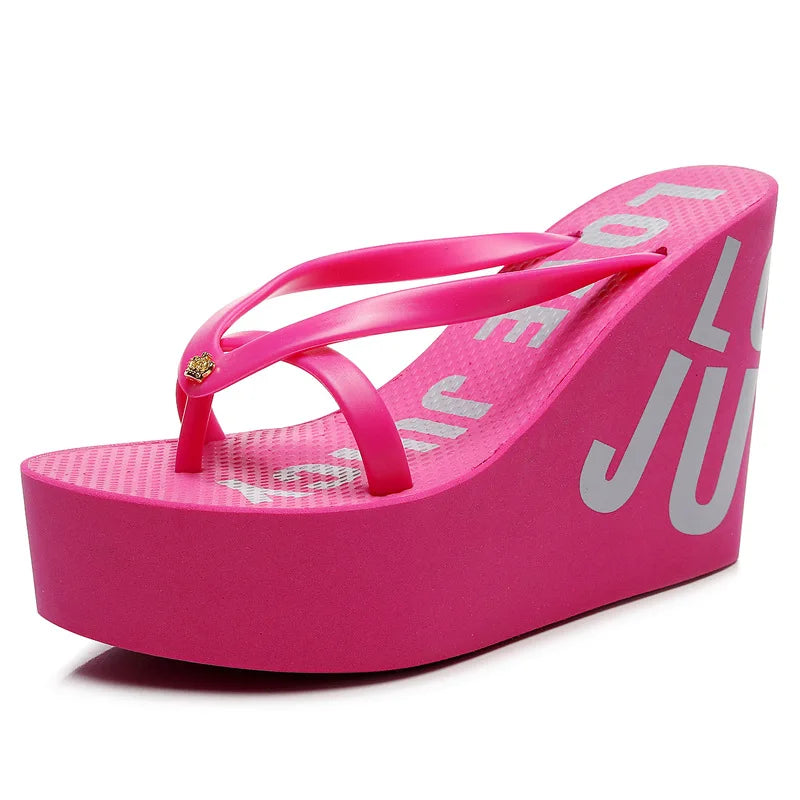 Women’s Summer Wedge Slippers