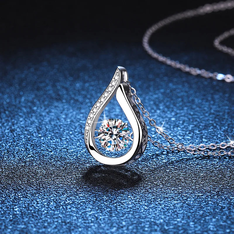 Moissanite Necklace - BLAKESTORE-NG