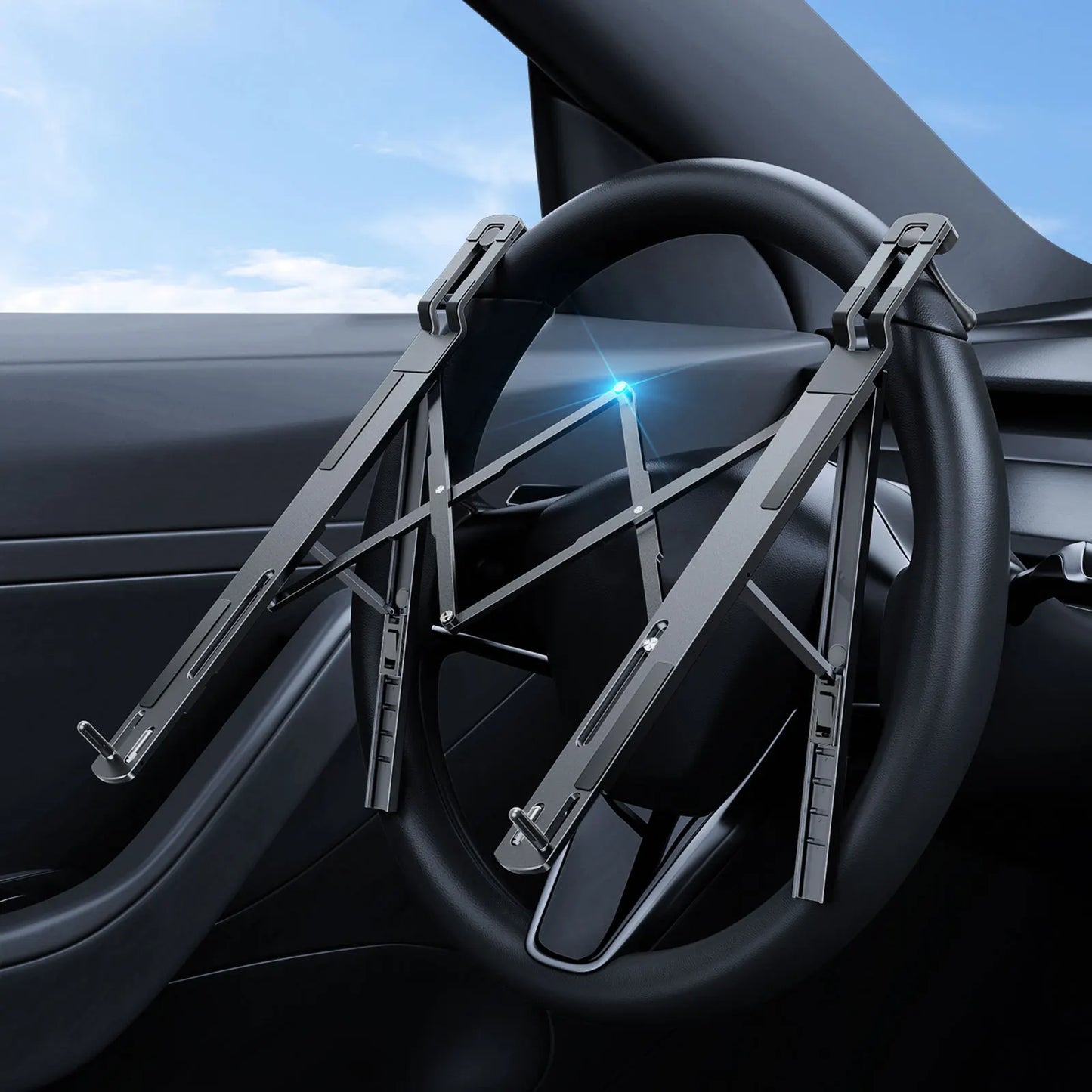 Eary Foldable Car Laptop Mount Stand