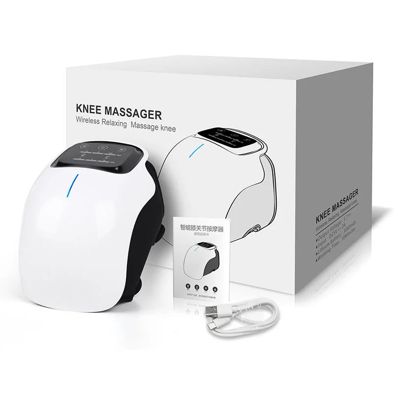 Knee Massager with Infrared Heat and Vibration.