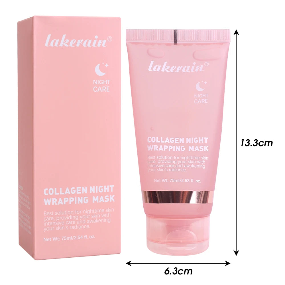 Night Collagen Peel off Wrapping Mask for All Skin Types