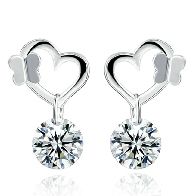 High Quality Silver Stud Earrings 925 For Women