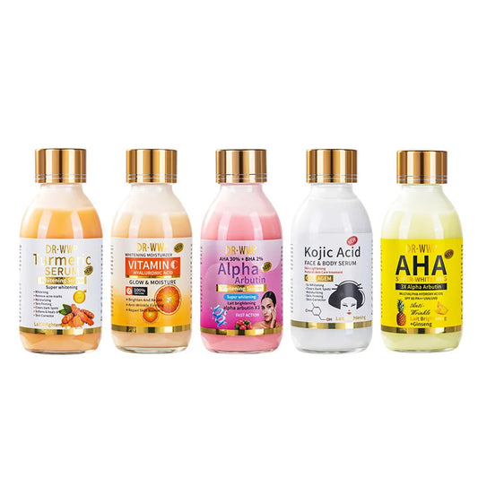 125ml AHA Arbutin Whitening Face Essence | Turmeric Kojic Serum