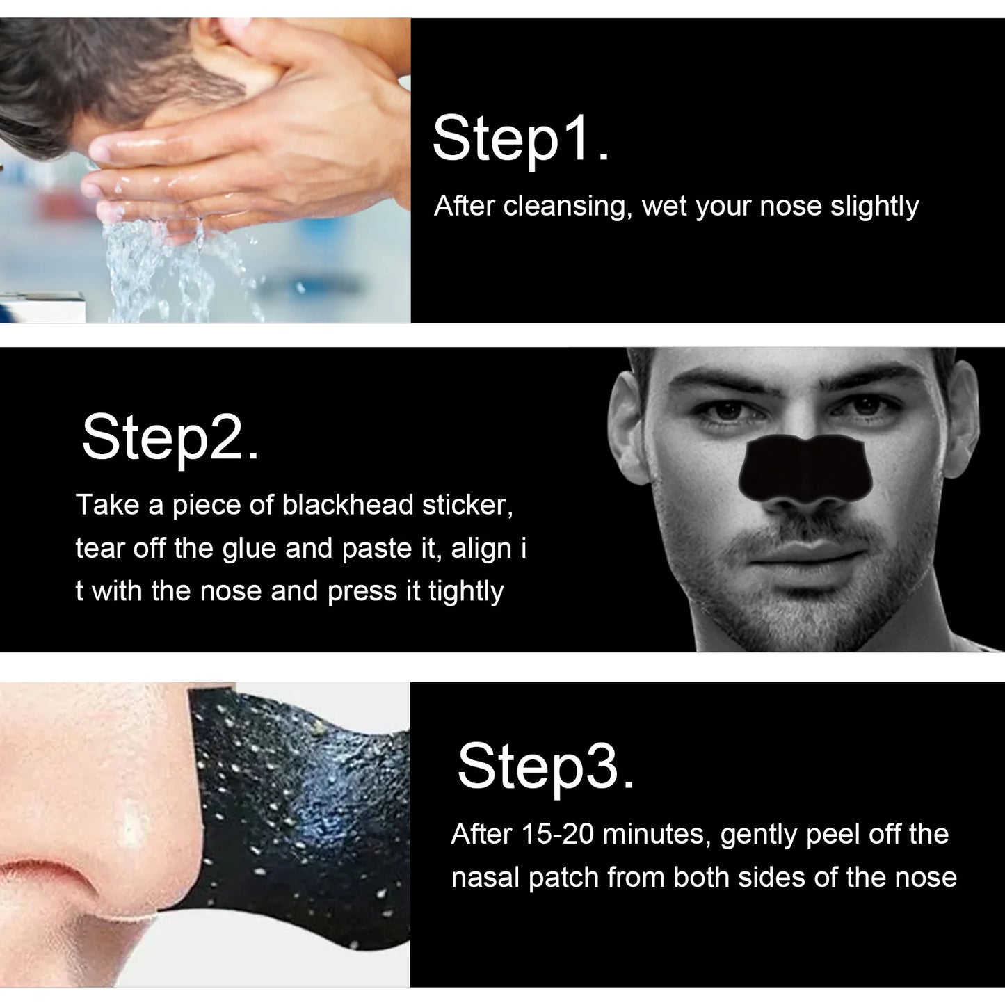 Men’s Nasal Strip for Blackhead Removal