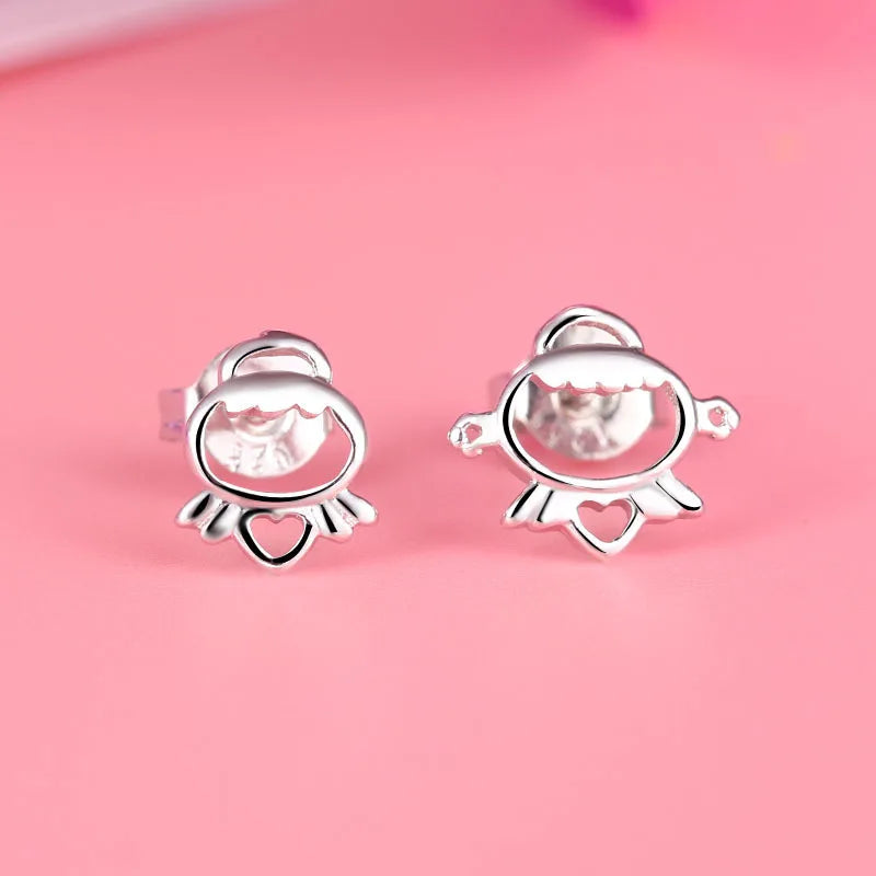 High Quality Silver Stud Earrings 925 For Women