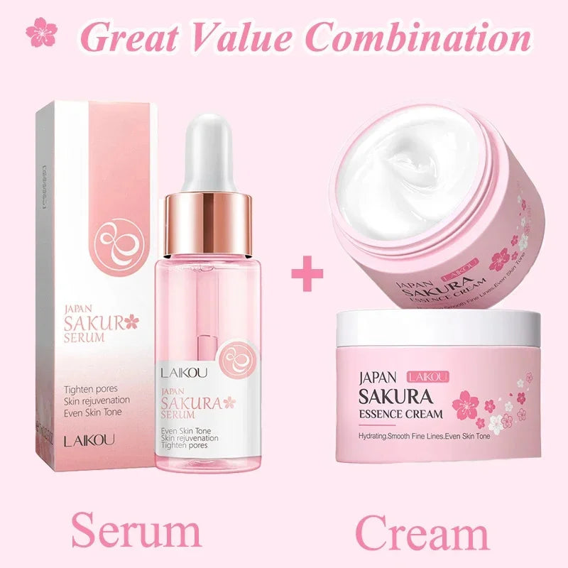 Japan Sakura Wrinkle Remover Face Serum.