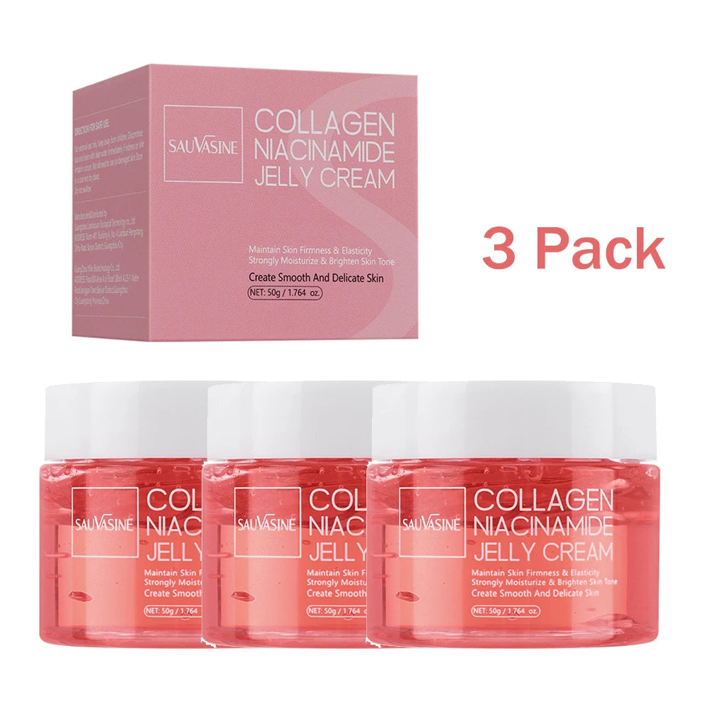 Collagen Jelly Cream with Niacinamide – 24h Glow & Firming Moisturizer - Maison Novaire