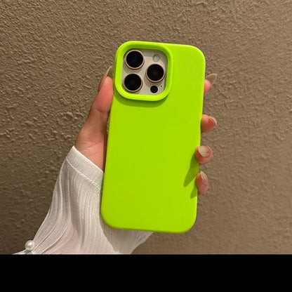 Candy Matte Silicone iPhone Case