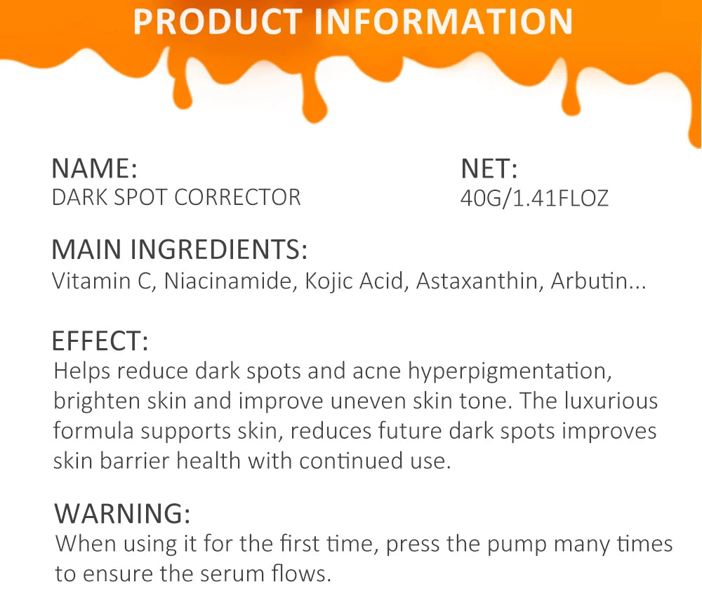 Vitamin C Dark Spot Remover Day and Night Use