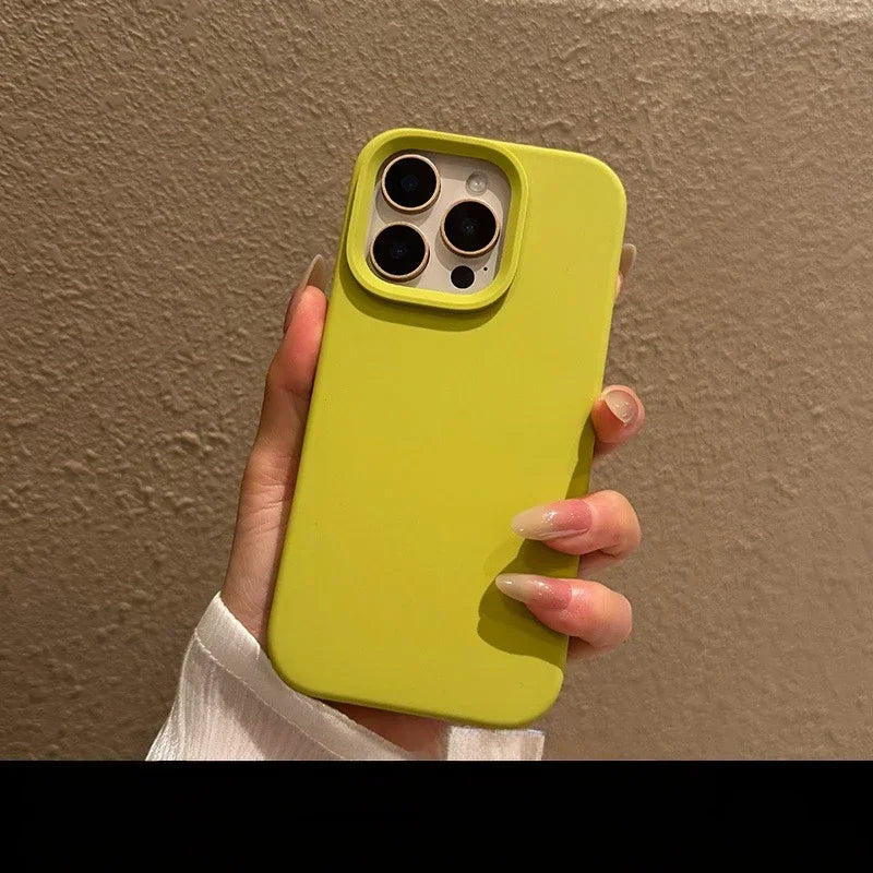 Candy Matte Silicone iPhone Case