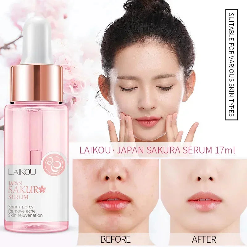 Japan Sakura Wrinkle Remover Face Serum.