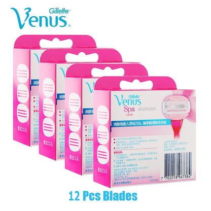 Gillette Venus 3-Layer Women’s Safety Razor Blades for Smooth Face, Arm & Leg Shaving