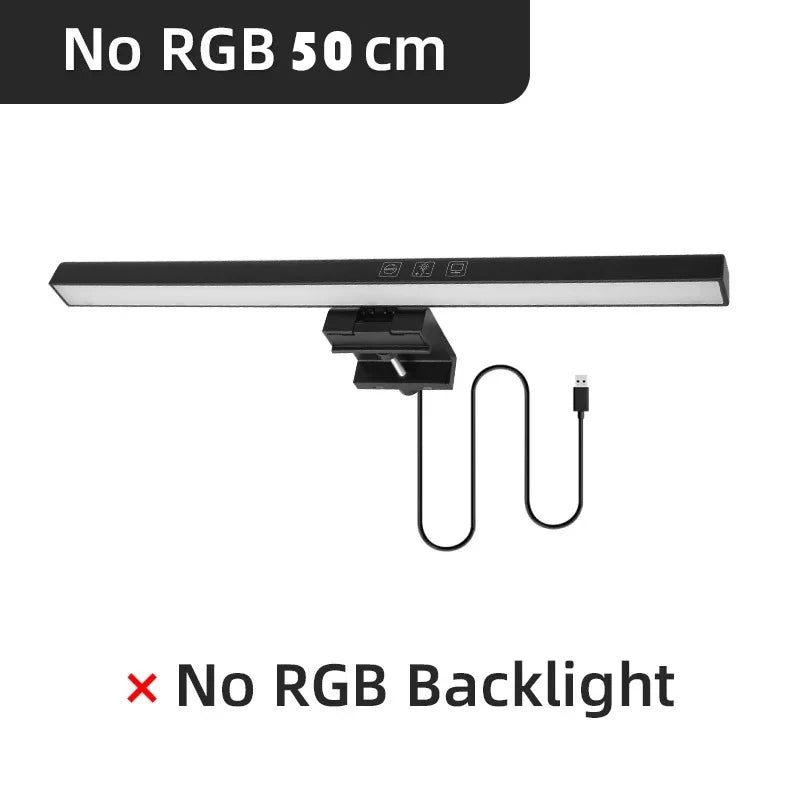 Straight/Curved Monitor Light Bar – RGB Eye Care Gaming Lamp