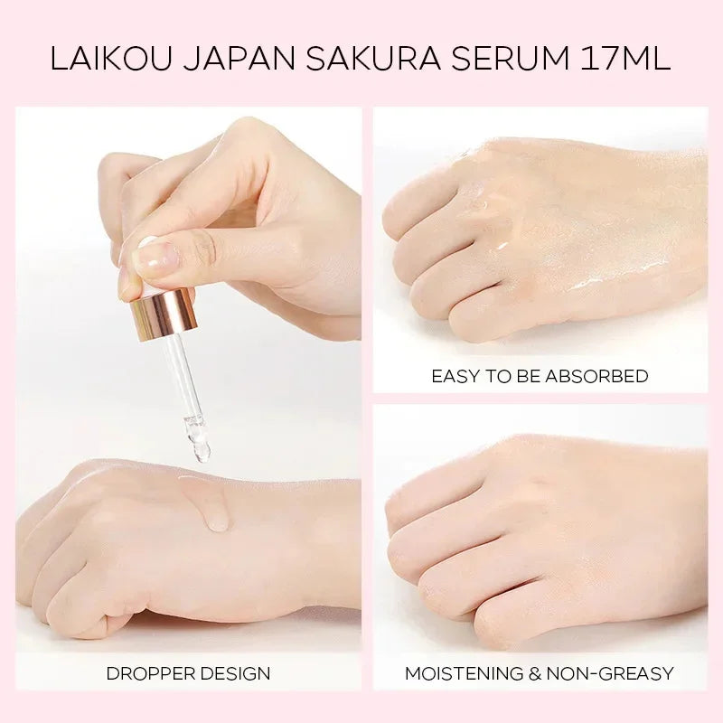 Japan Sakura Wrinkle Remover Face Serum.