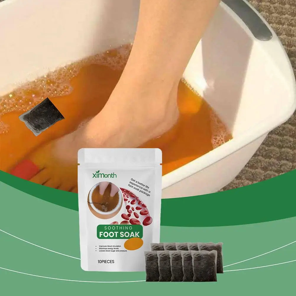 10 PCS Foot Bath Pack for Detoxification