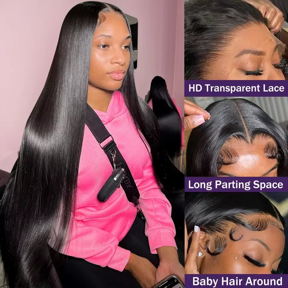 Raw Vietnamese Hair Wigs Bone Straight.