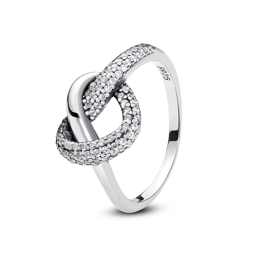 Love heart 925 Sterling Silver Rings For Women