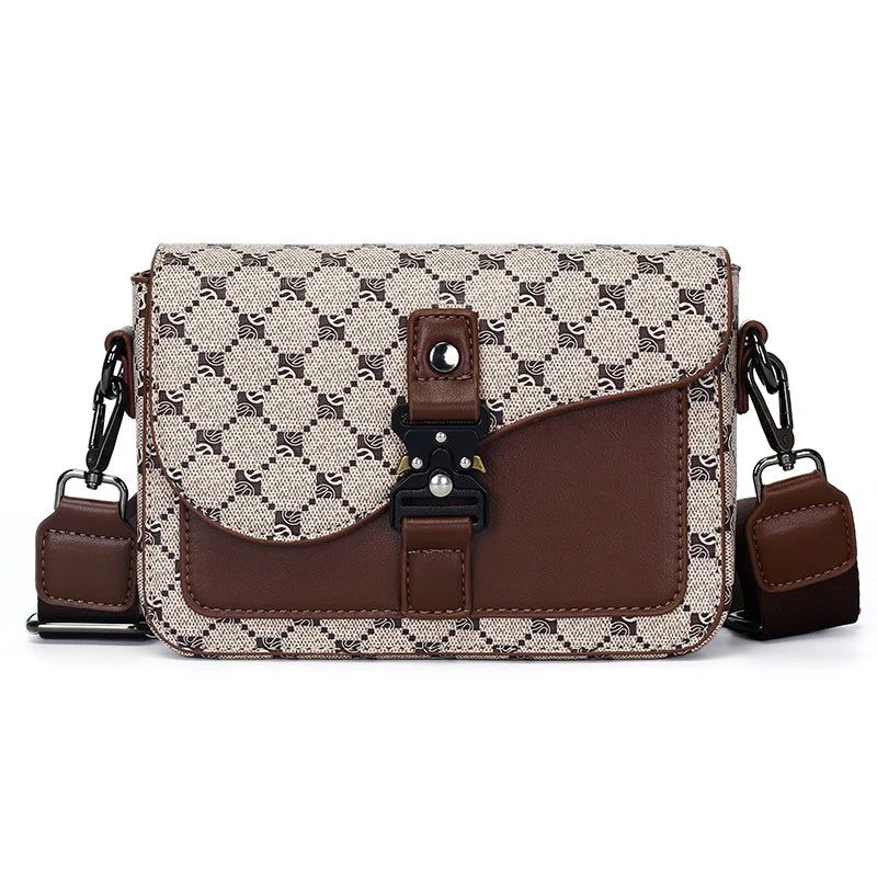 High-End Men’s PU Leather Crossbody Sling Bag - Maison Novaire