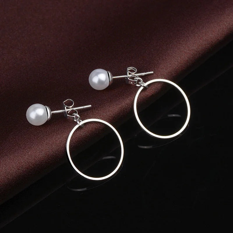 High Quality Silver Stud Earrings 925 For Women