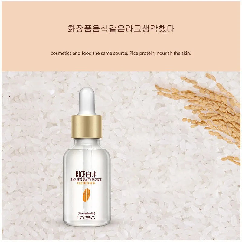 White Rice Whitening Face Serum.