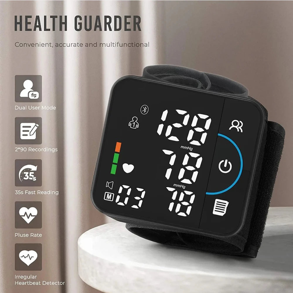 Wrist Blood Pressure Monitor  For Apple Android Phone